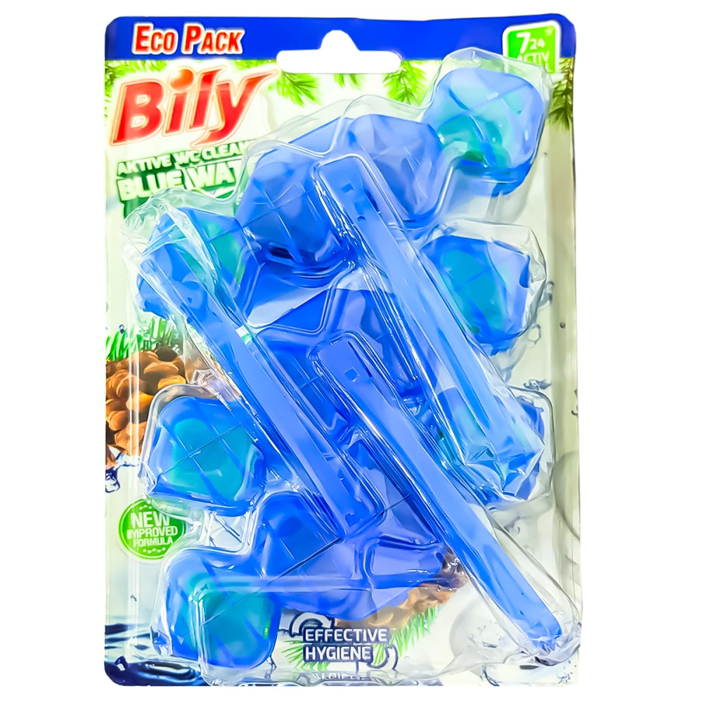 Bily WC Cleaner Blue Water 3X50g Pine