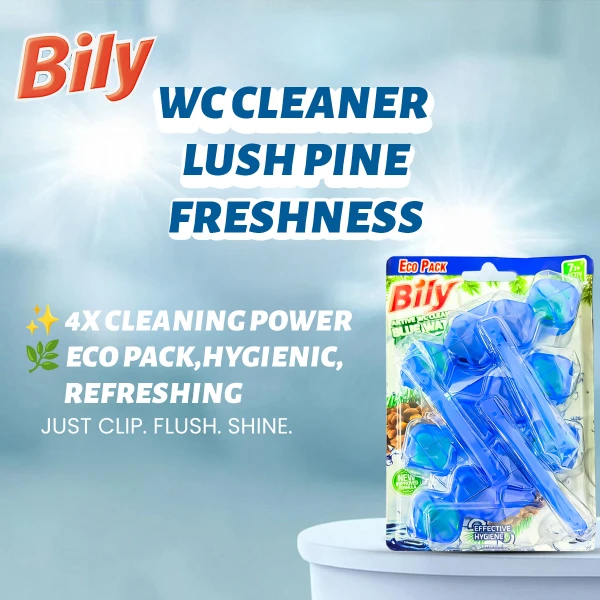 Bily WC Cleaner Blue Water 3X50g Pine