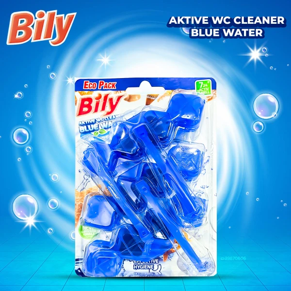Bily WC Toilet Cleaner Blue Water 3X50g Ocean