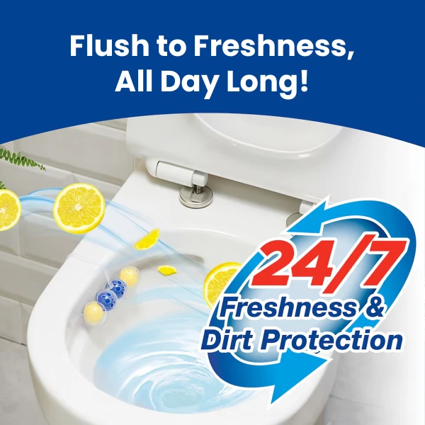 Bily WC Cleaner Blue Water 3X50g Lemon