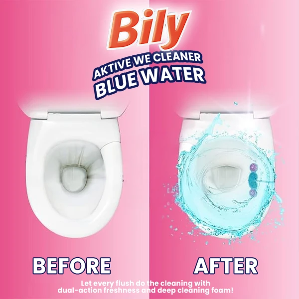 Bily WC Cleaner Blue Water 3X50g Floral
