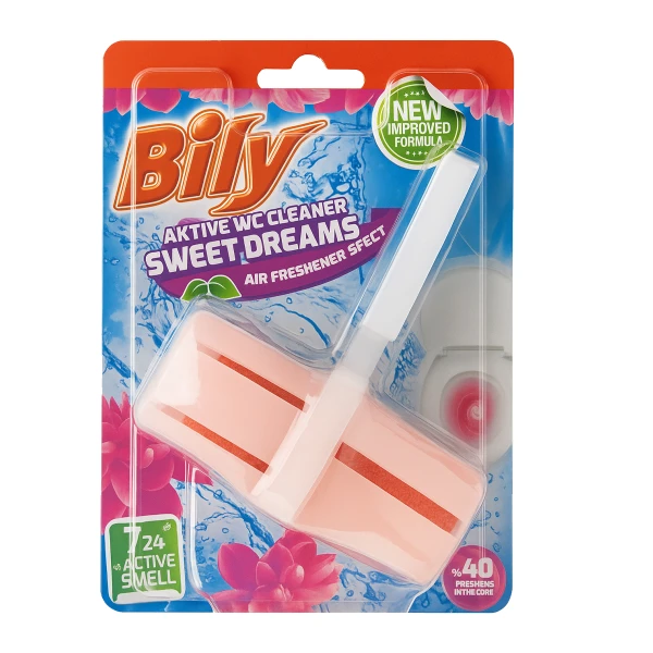 Bily Toilet Rim Block 40g Lemon and Floral (Pack of 2)