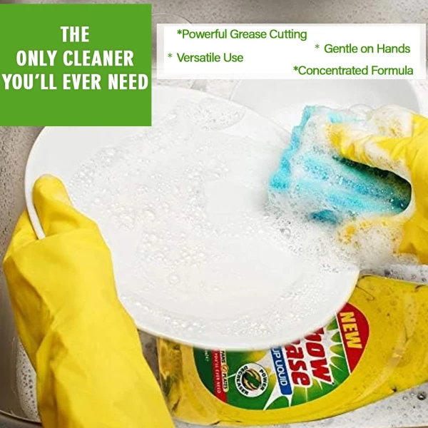 Washing Up Liquid Dishwasher 600ml - Lemon