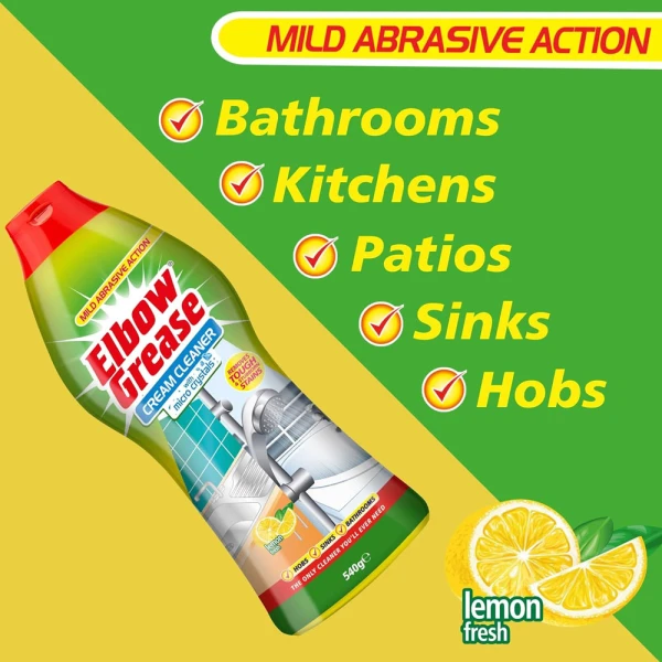 Elbow Grease Cream Cleaner Micro Crystals - 540g