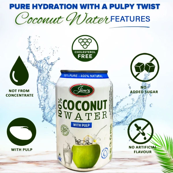 Coconut Water with Pulp 330ml