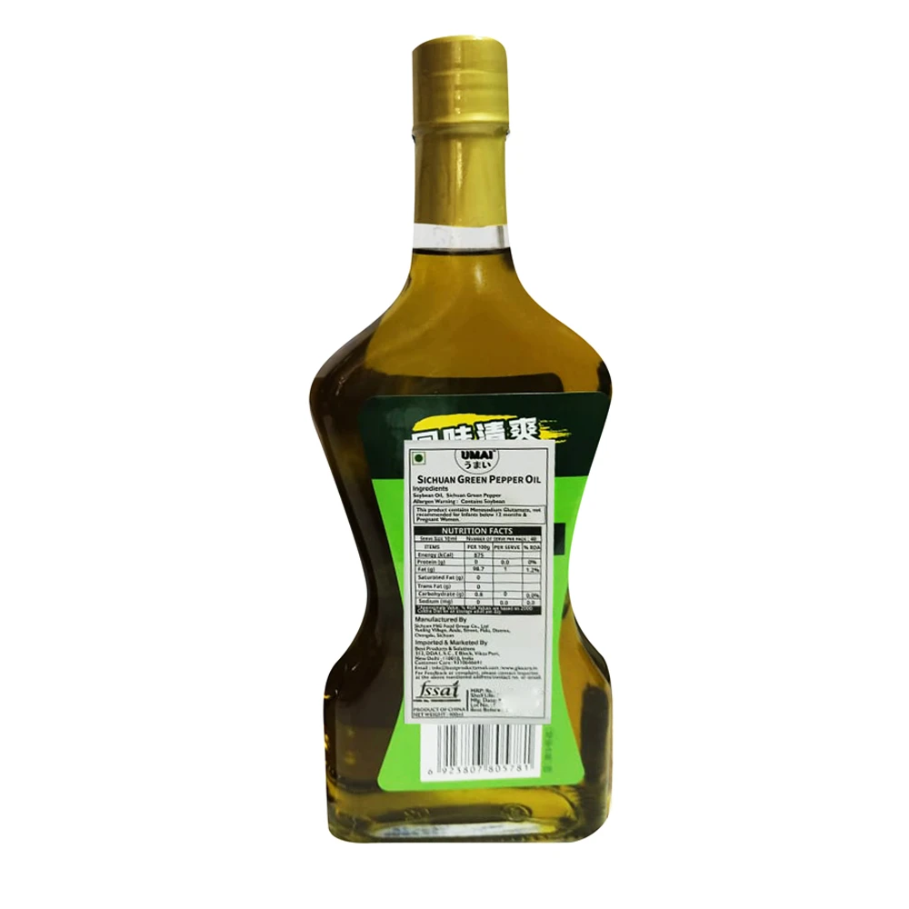 Umai Sichuan Green Pepper Oil 400ml