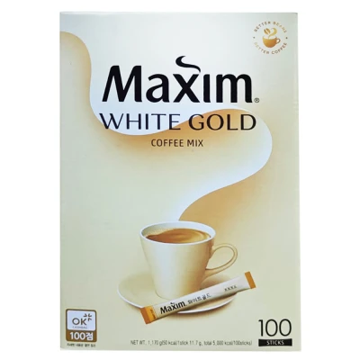 Maxim White Gold Mild Coffee Mix (100T)