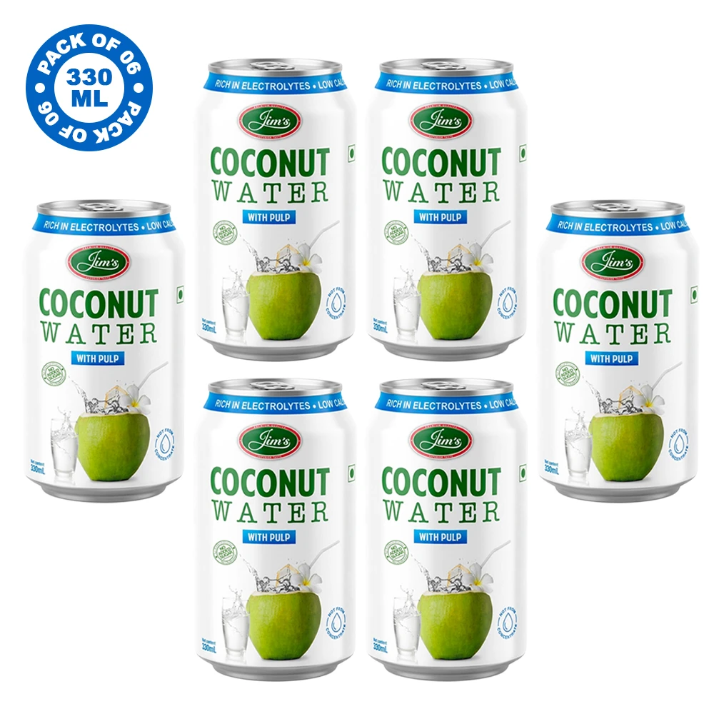 Jim's Coconut Water - Pack of 6