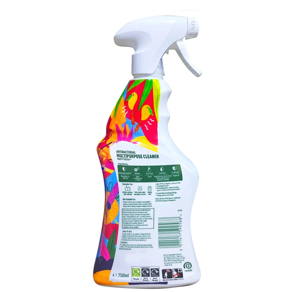 Dettol Multipurpose Cleaner Spray Fruity Fiesta 750ml