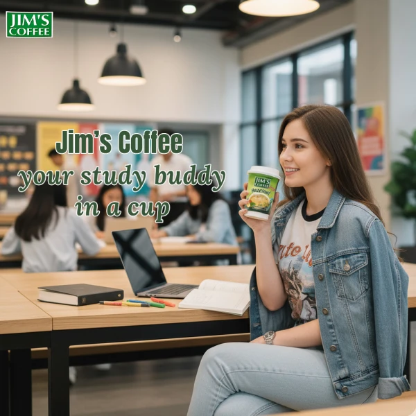 Jim's Instant Cup Coffee Hazlenut 35g (Pack of 2)