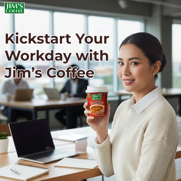 Jim's  Instant Cup Coffee Arabica 30g (Pack of 2)