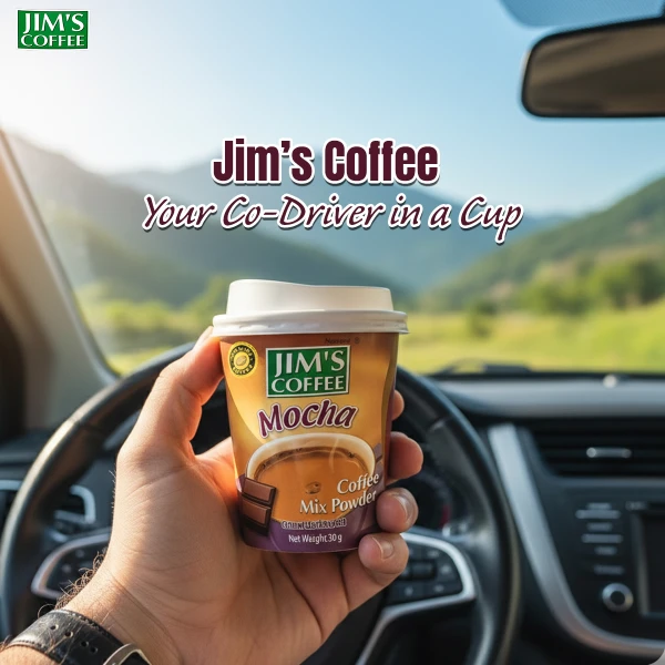 Jim's Instant Cup Coffee Mocha 30g (Pack of 2)