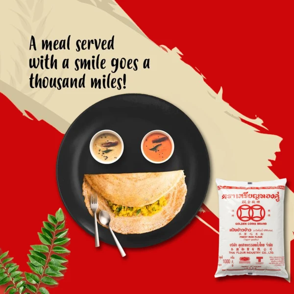 Golden Coins Rice Flour 1Kg