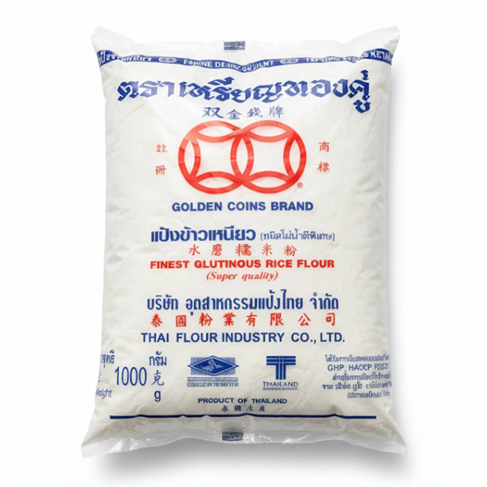 Golden Coins Glutinous Rice Flour 1kg