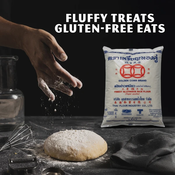 Golden Coins Glutinous Rice Flour 1kg