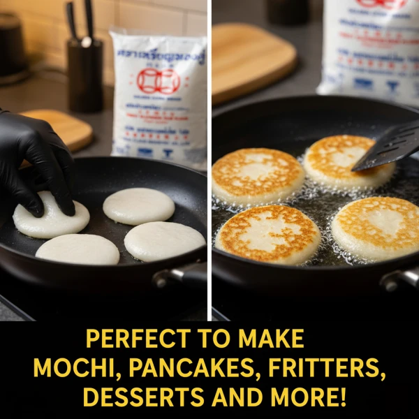 Golden Coins Glutinous Rice Flour 1kg