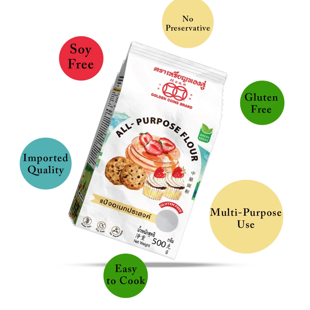 Golden Coins Gluten Free All Purpose Flour 500g