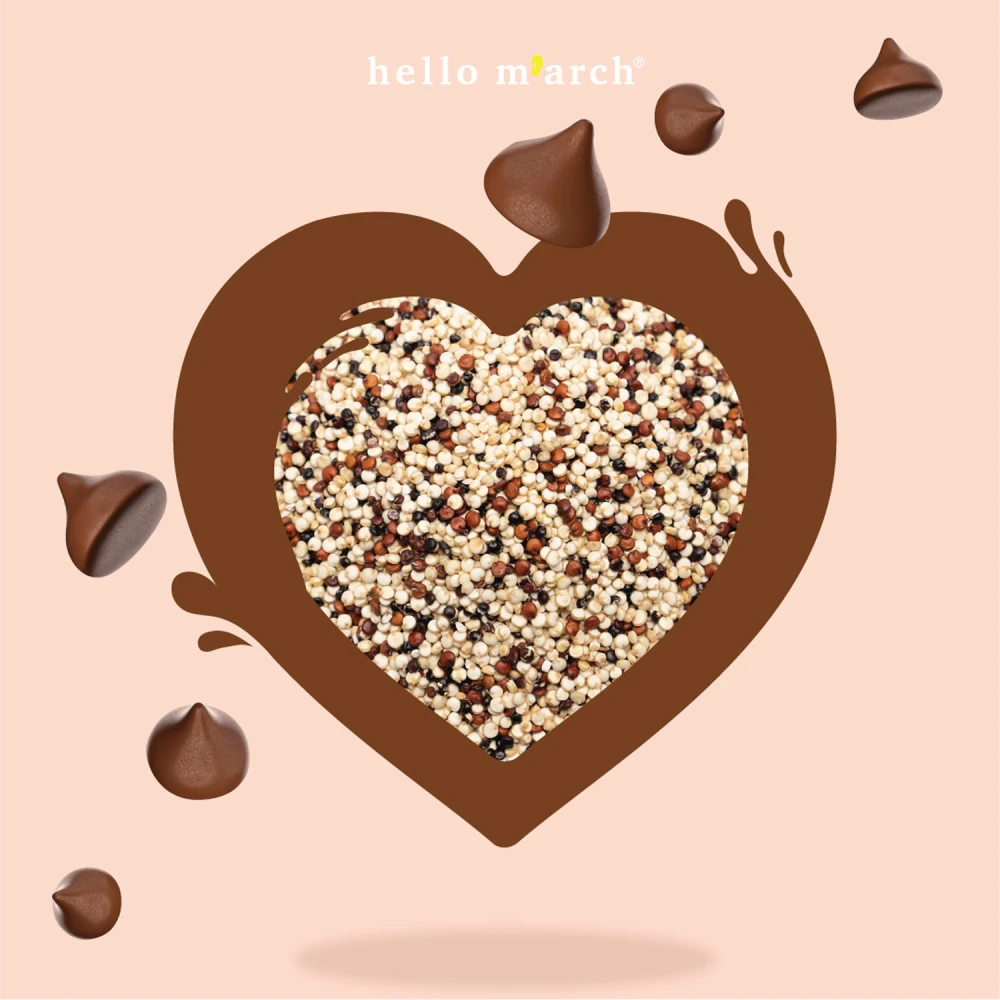 Hello M’arch Gluten-Free Quinoa Chocolate Chip Cookies 90g