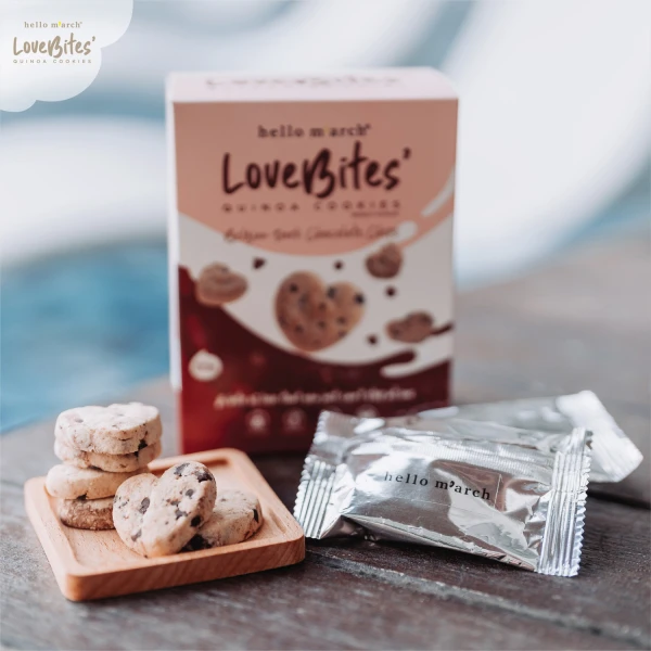 Hello M’arch Gluten-Free Quinoa Chocolate Chip Cookies 90g