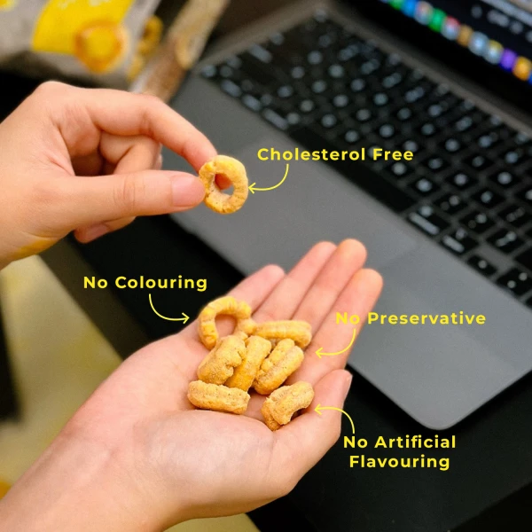 Hello M'arch Quinoa Ring Snacks BBQ 30g