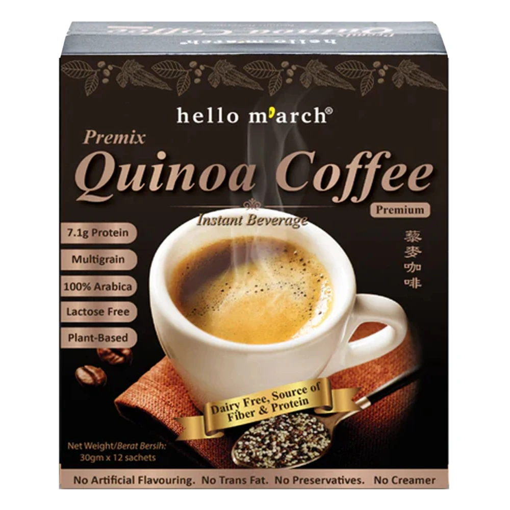 Hello M'arch Premium Quinoa Coffee 360g