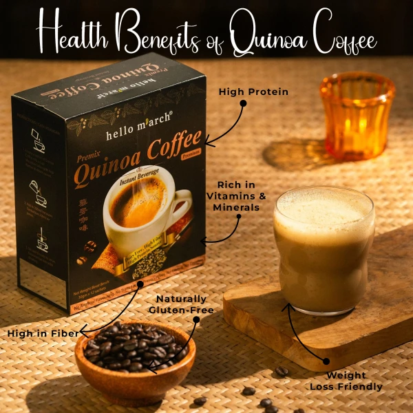Hello M'arch Premium Quinoa Coffee 360g