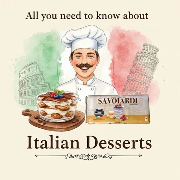 Amotti Lady Finger Biscuits For Tiramisu 200g