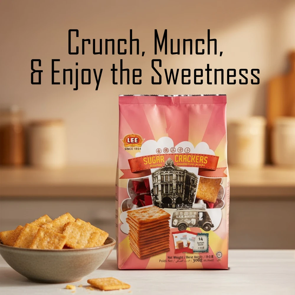 Lee Sugar Crackers 308g