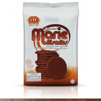 Lee Chocolate Flavoured Marie Biscuits 160g