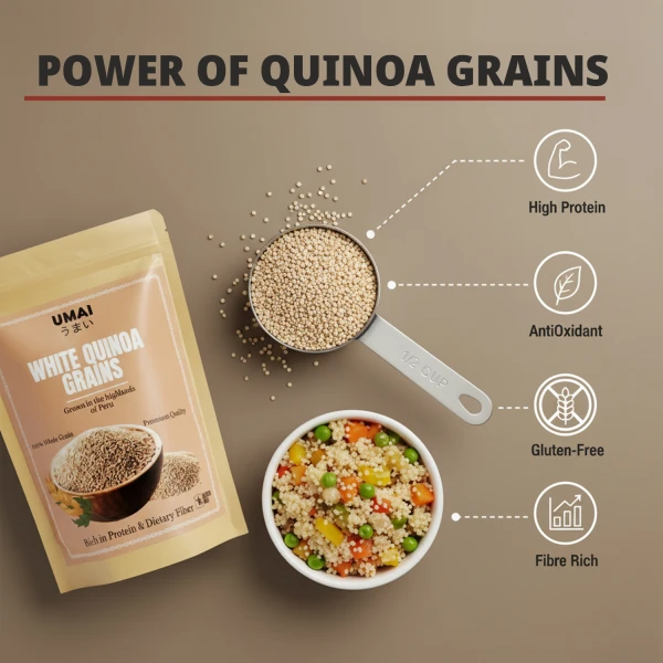 UMAI White Quinoa Grains 500g