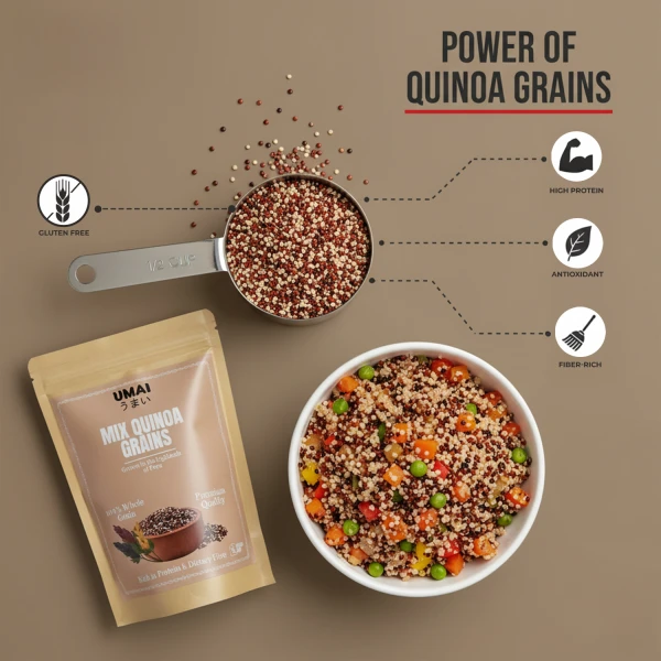 UMAI Mix Quinoa Grains 500g