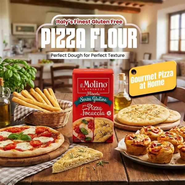 il Molino Chiavazza Italian Gluten Free Pizza Flour 500g