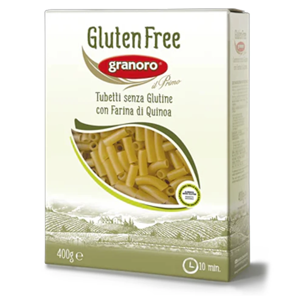 Granoro Gluten Free Italian Quinoa Pasta Tubetti 400g