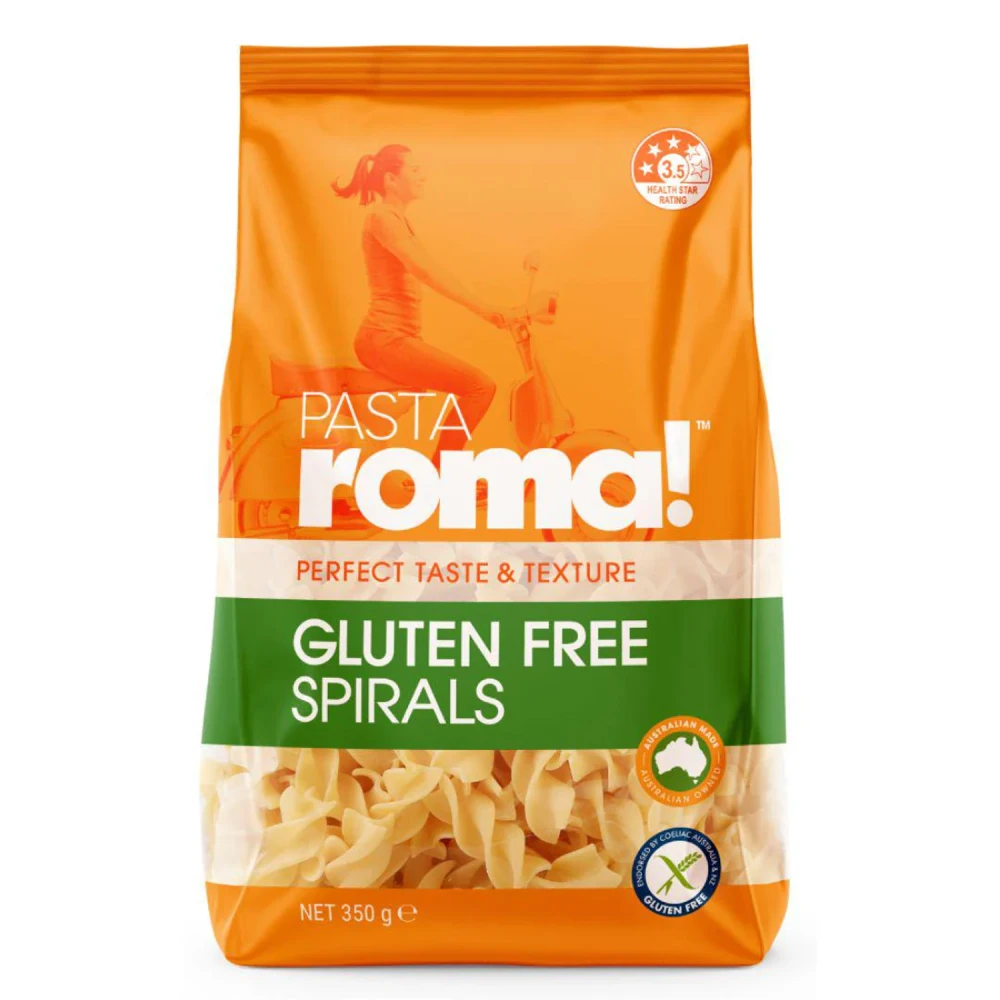 Roma Gluten Free Spirals Pasta