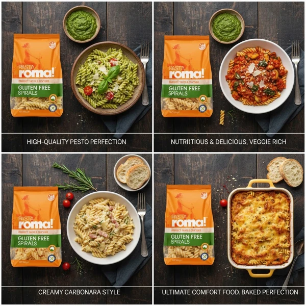Roma Gluten Free Spirals Pasta