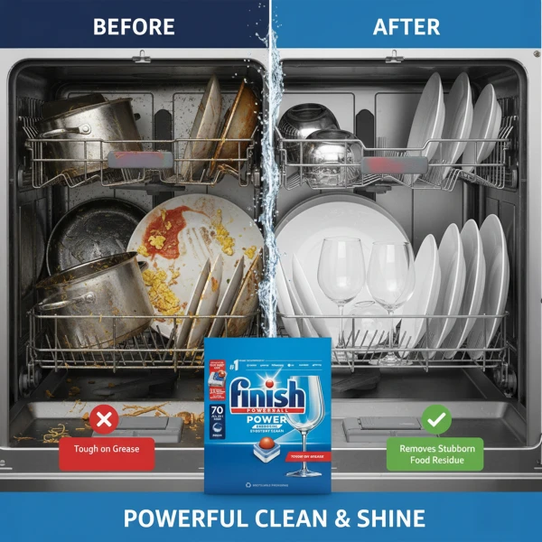 Finish Powerball Essential Dishwasher 70 Tablet