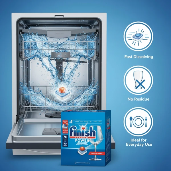 Finish Powerball Essential Dishwasher 70 Tablet