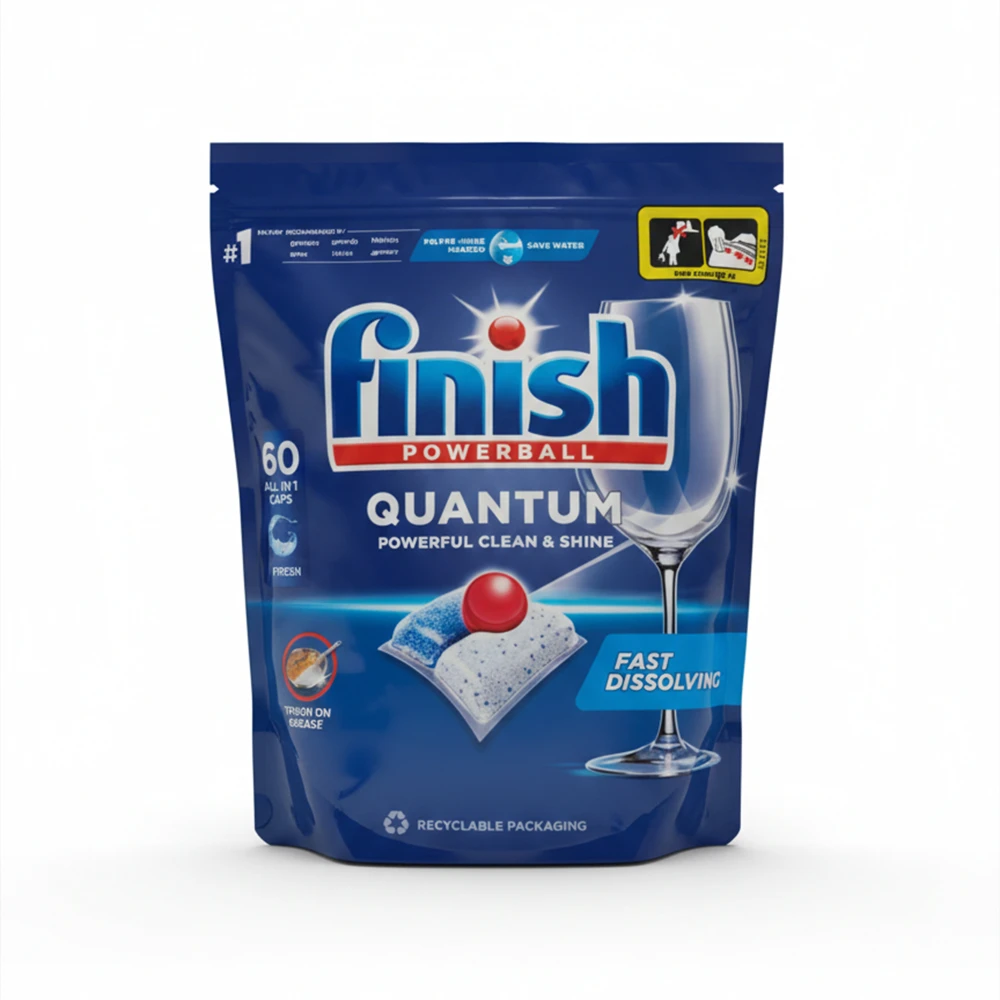 Finish Quantum Dishwasher Regular 60 Tabs