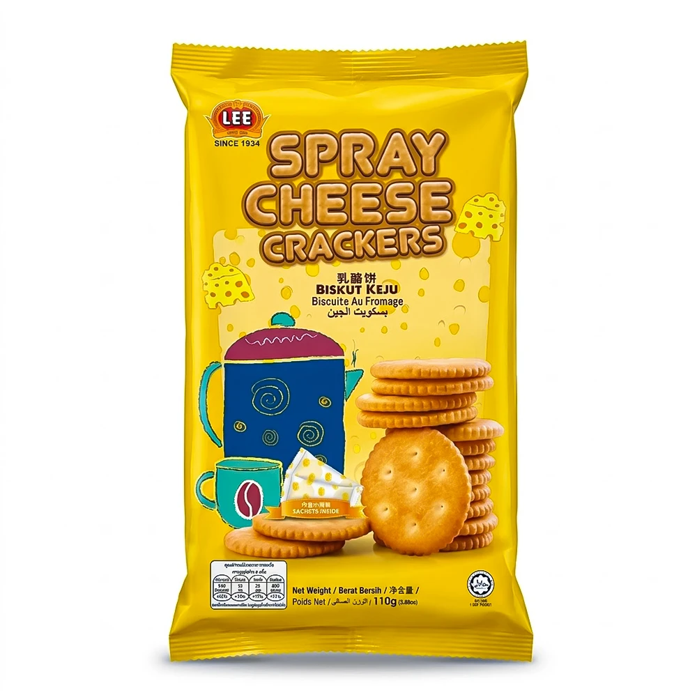 Lee Spray Cheese Cracker 110g