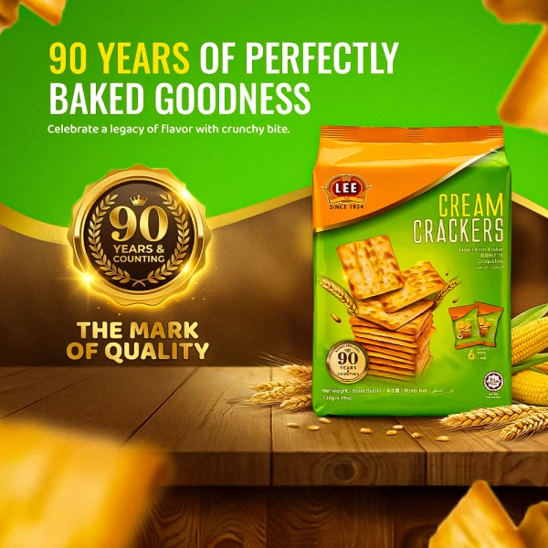 Lee Cream Crackers 130g