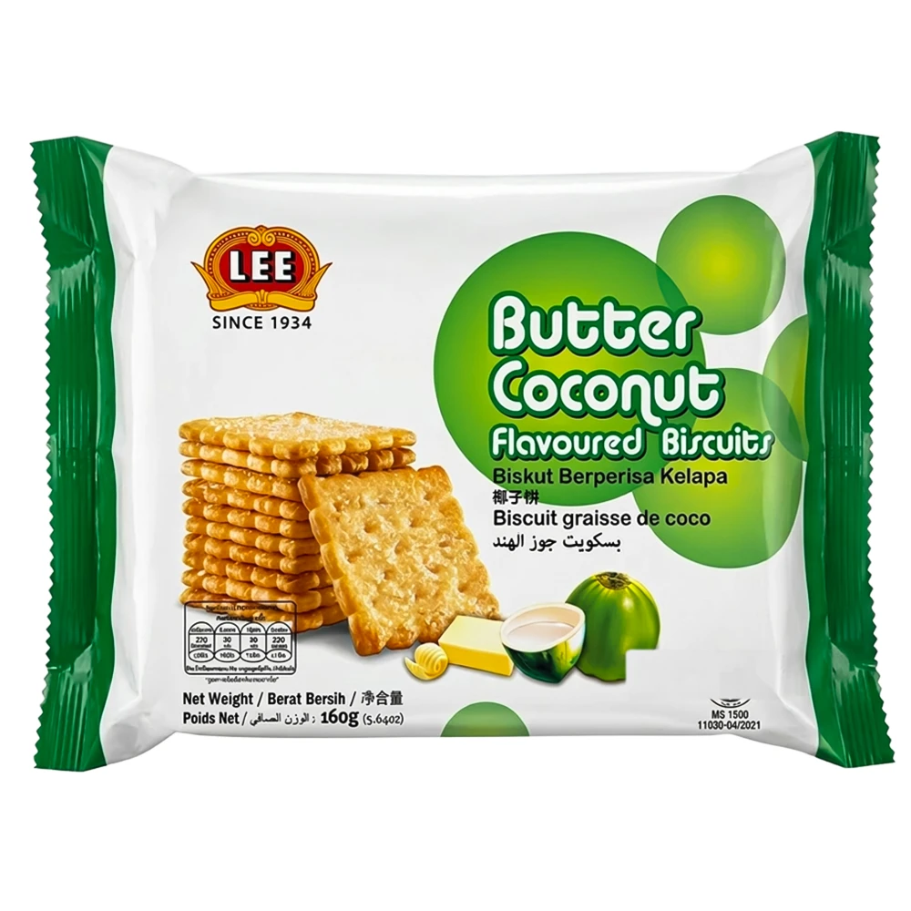 Lee Butter Coconut Flavoured Biscuits 160g