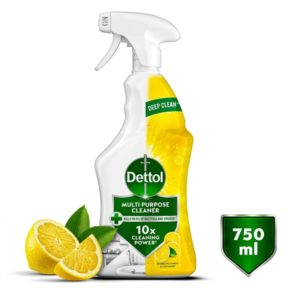 Dettol Multi Purpose Spray Lemon Lime 750ml