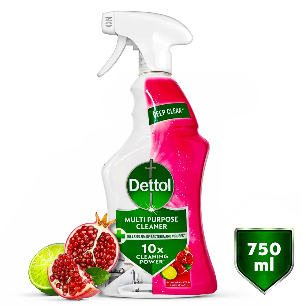 Dettol Multipurpose Cleaner Spray Pomegranate 750ml