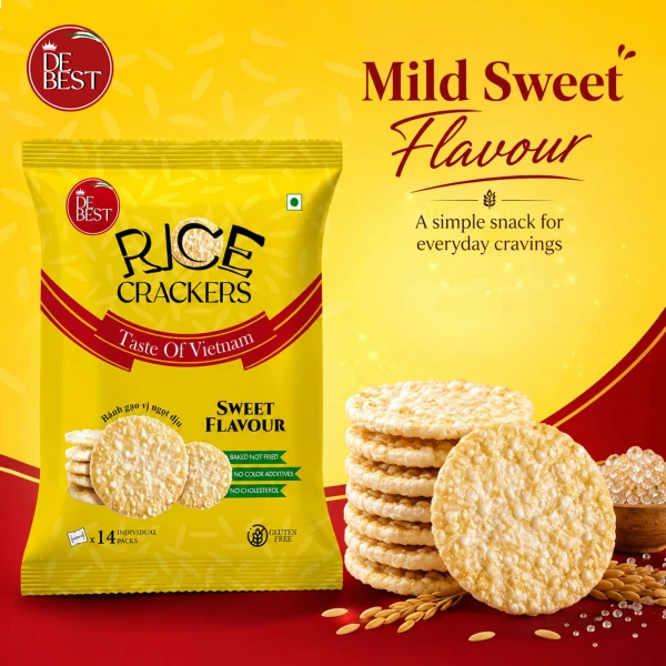 De Best Rice Cracker 150g