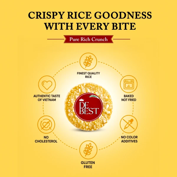 De Best Rice Cracker 150g