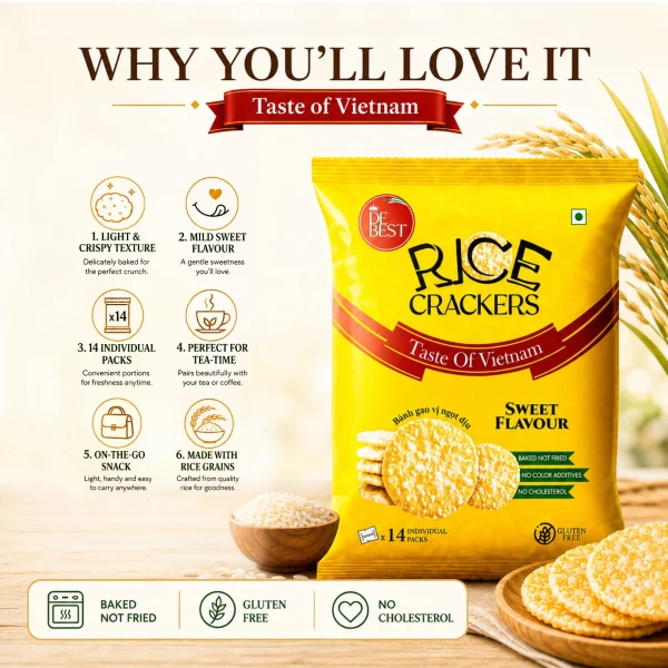 De Best Rice Cracker 150g