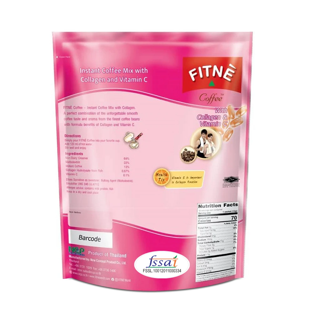 FITNE COFFEE with Collagen & Vit.C 150g - 10T