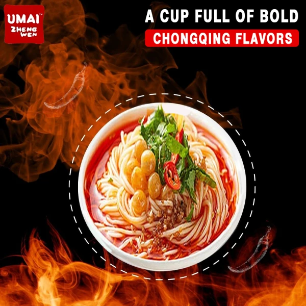 Umai Chongqing Hot & Sour Instant Sweet Potato Noodles Cup 132g