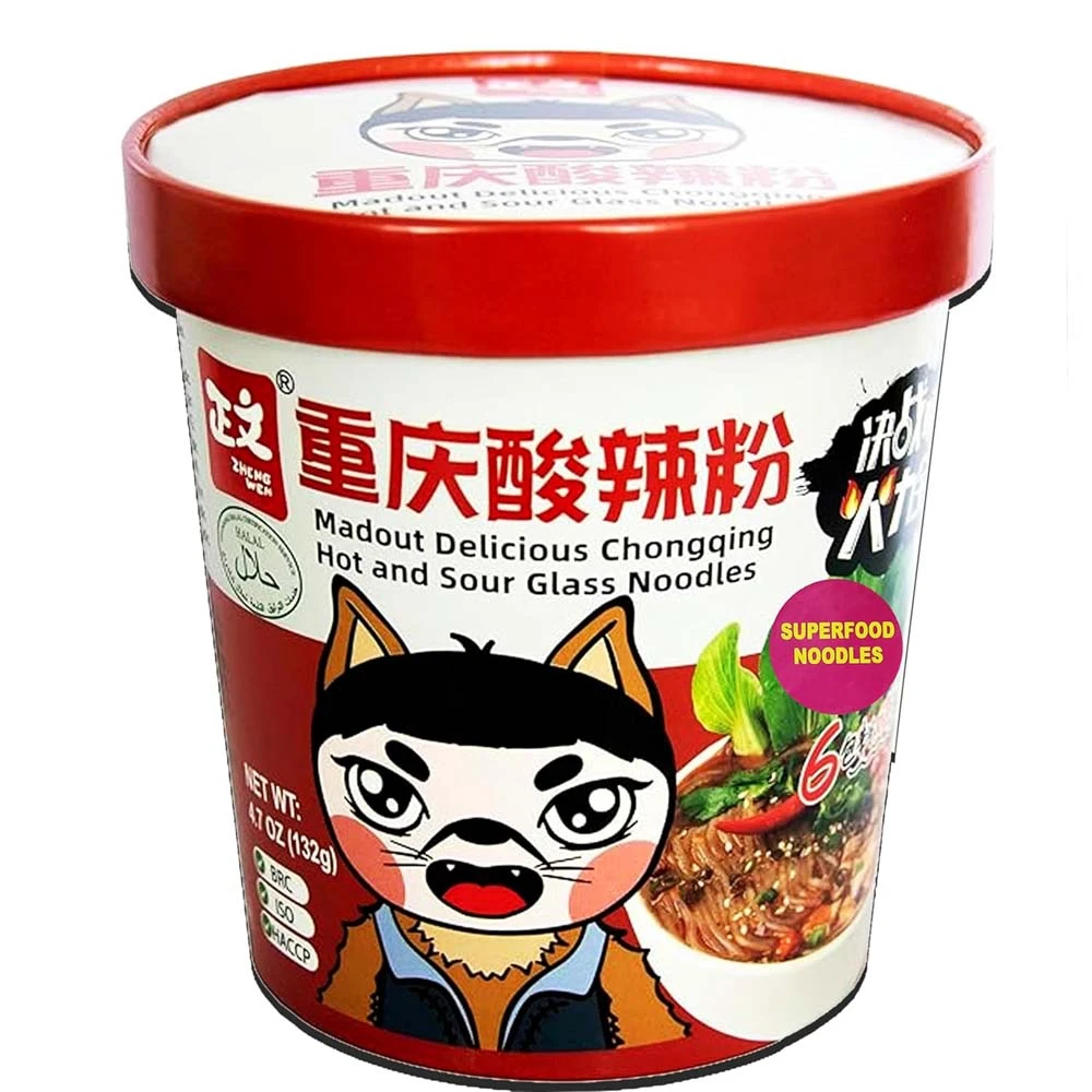 Umai Chongqing Hot & Sour Instant Sweet Potato Noodles Cup 132g