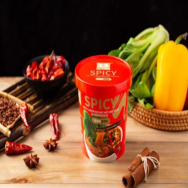 Umai Spicy Instant Hot and Sour Sweet Potato Noodles Cup 121g